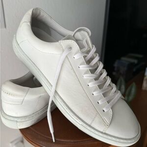 Oliver Cabell White Italian Calfskin Sneakers